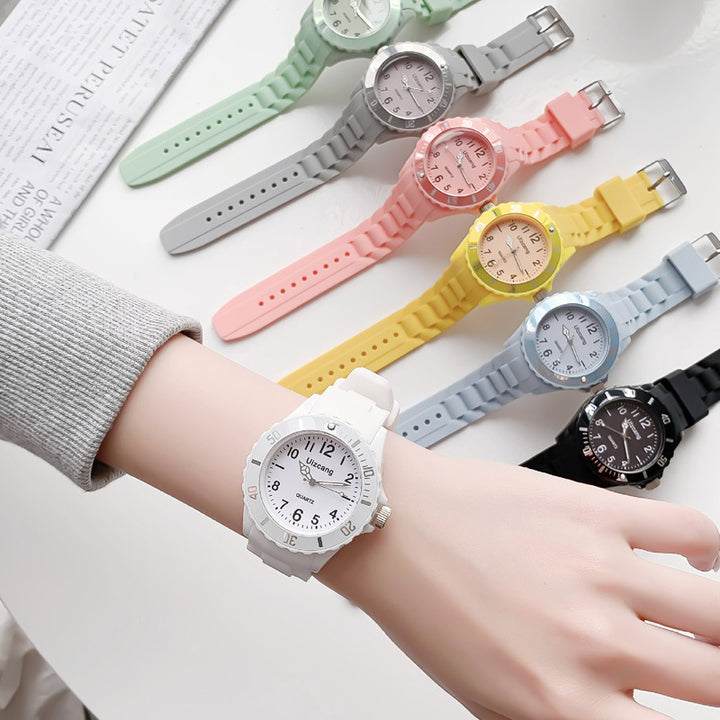 Students anti-fall colored watch