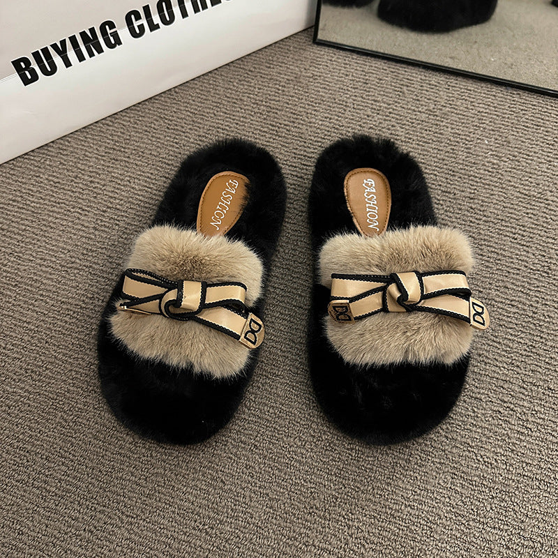 Goods fur slippers
