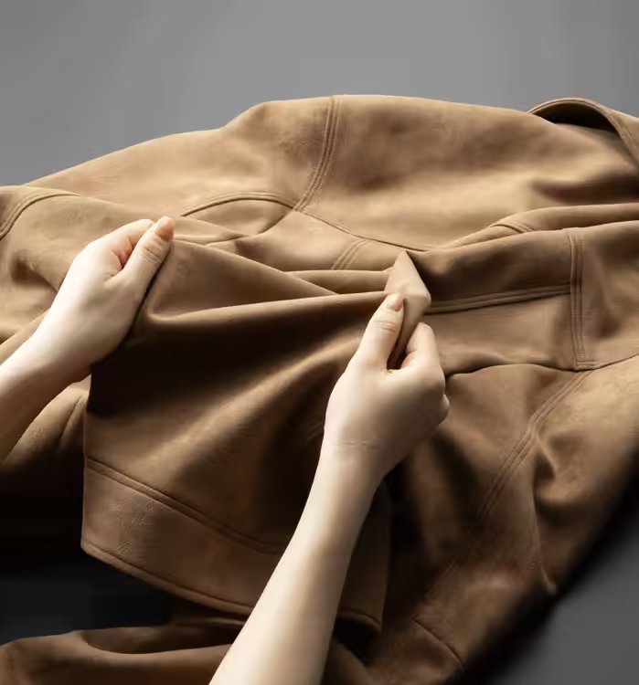 Casual fashion suede men's jacket