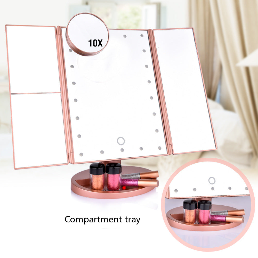 Fill-Light Luminous LED Makeup Mirror