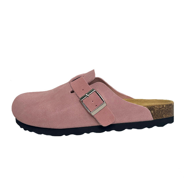 Cowhide Birkenstock Slippers