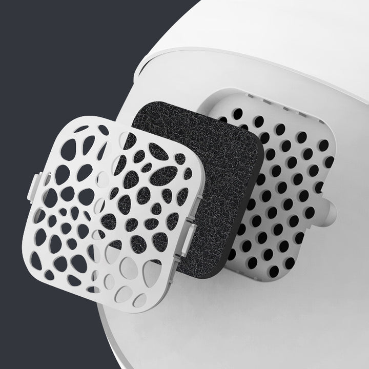 Fully Enclosed Anti-Splash Cat Toilet