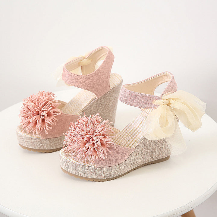 Korean version open toe casual sandals