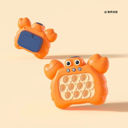 Children's speed push game machine