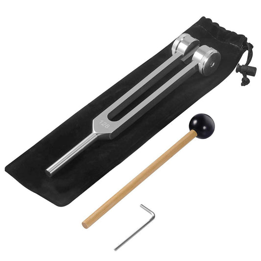 128 nerve tuning fork for treatment of sound