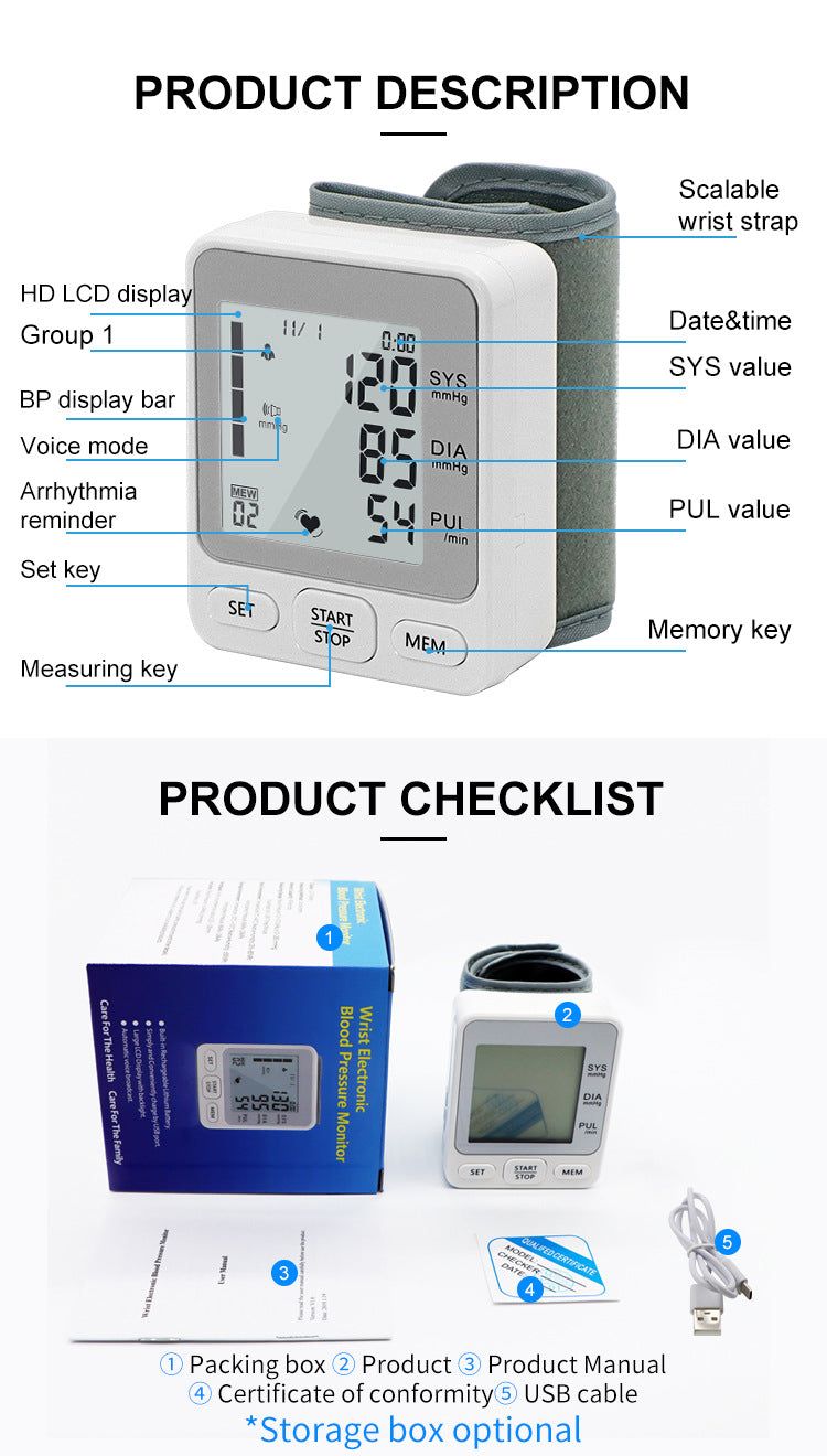 🩸Blood Pressure Measuring Instrument