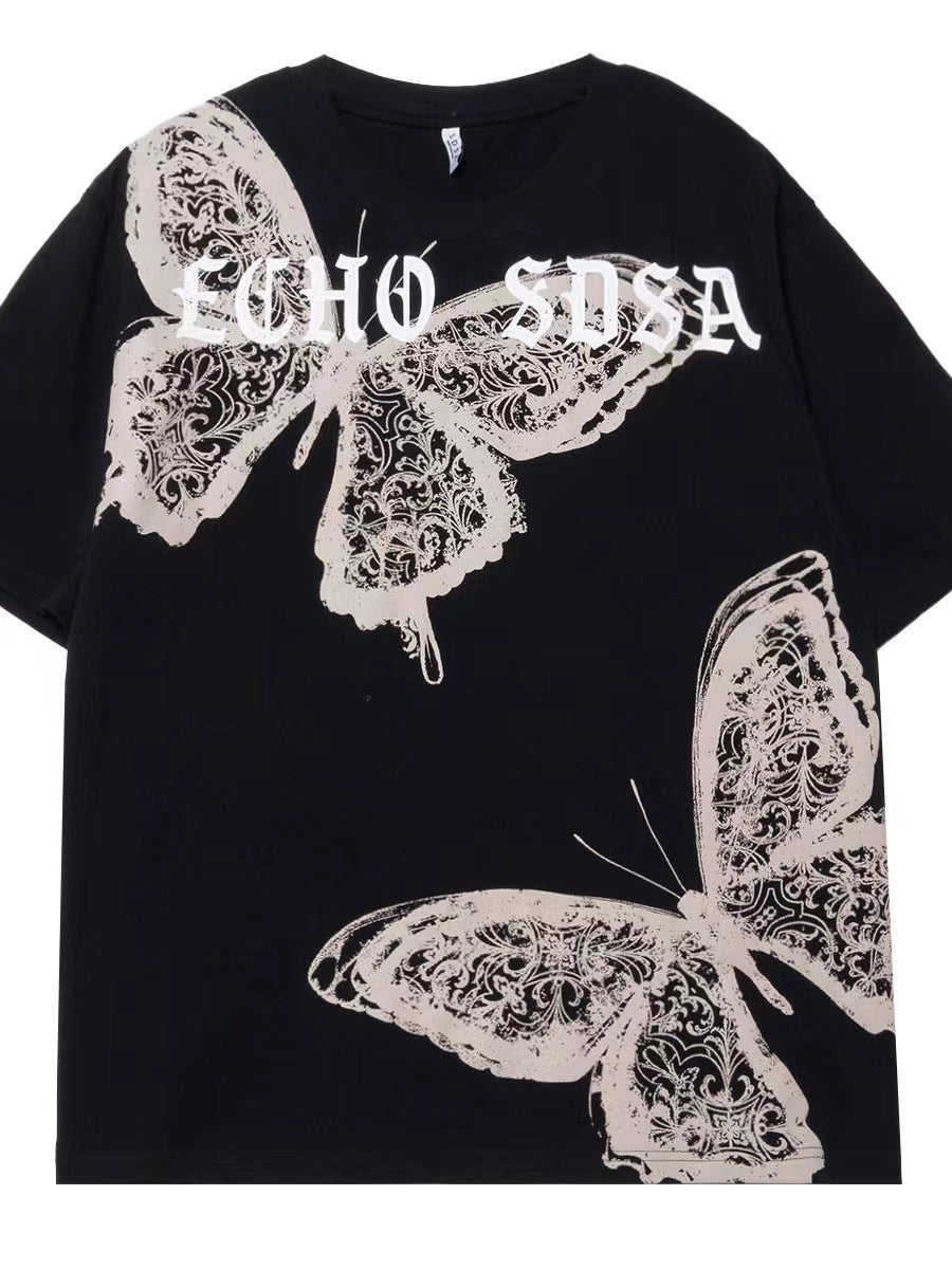 Hawaiian Street Wear Pullover Retro T-shirt