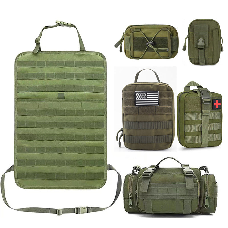Car back seat tactical storage bag