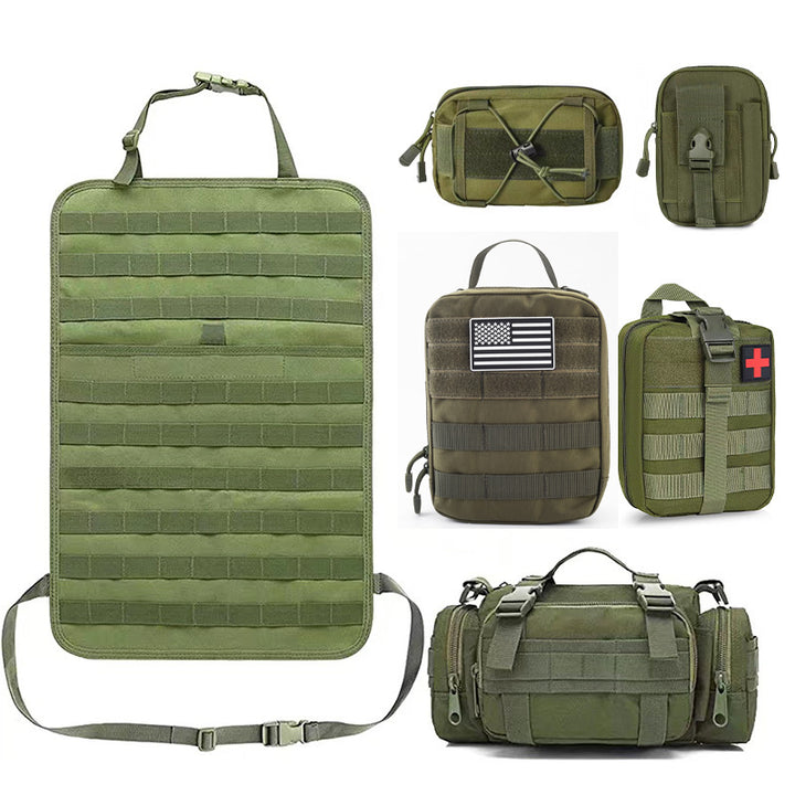 Car back seat tactical storage bag