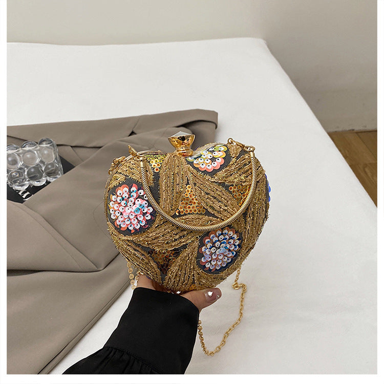 2025 Fashion trend hand-held love women's bag