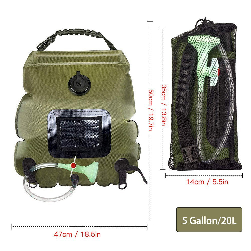 20L Outdoor camping shower bag