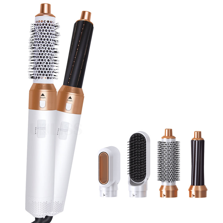Five-in-one comb electric hair dryer