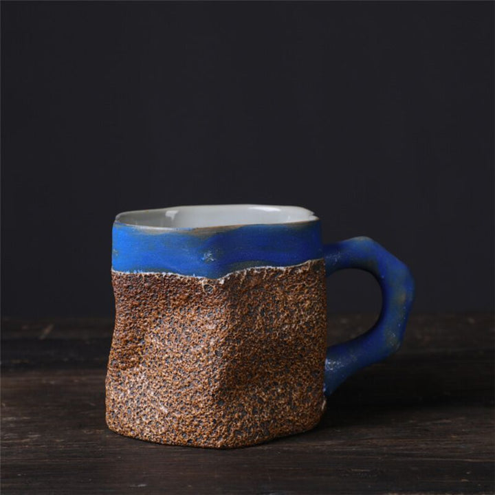 Japanese simple stoneware coffee cup